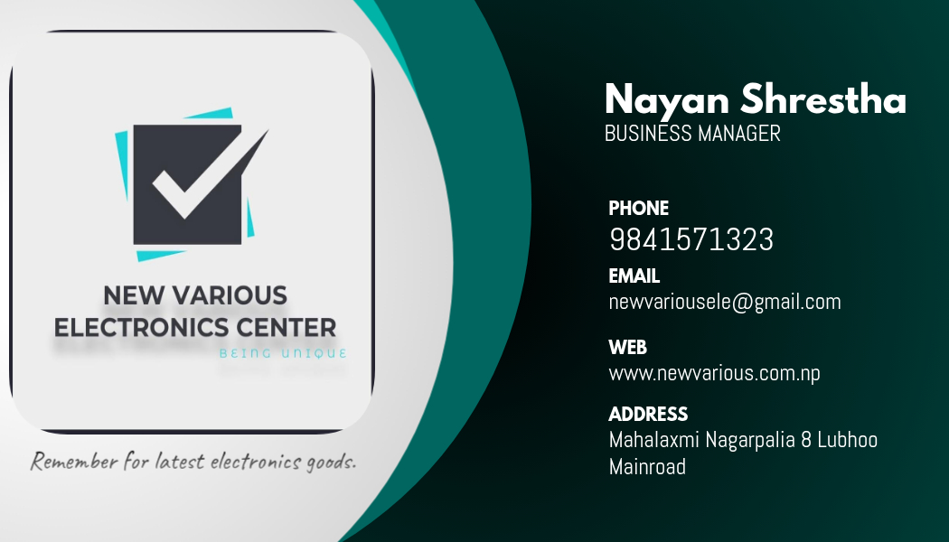 New Various Electronics  Centre